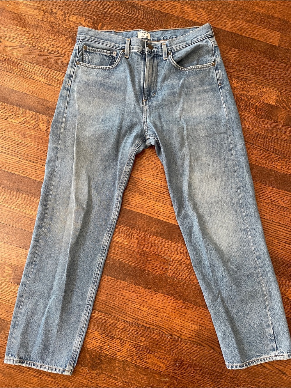 Talula x AGOLDE Slouched Peg Jeans - Size 26 indigo blue
